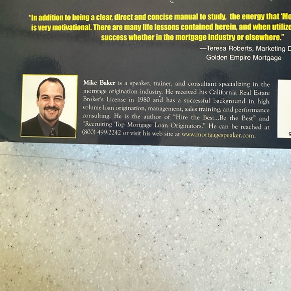 MORTGAGE POWER The Complete Guide to Achieving Originator..Text Book M. Baker - Picture 11 of 16